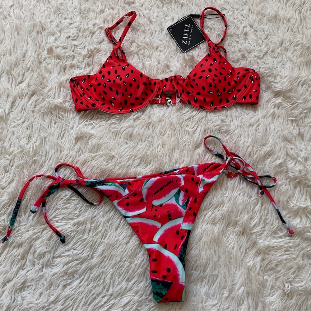 Zaful Watermelon Bikini